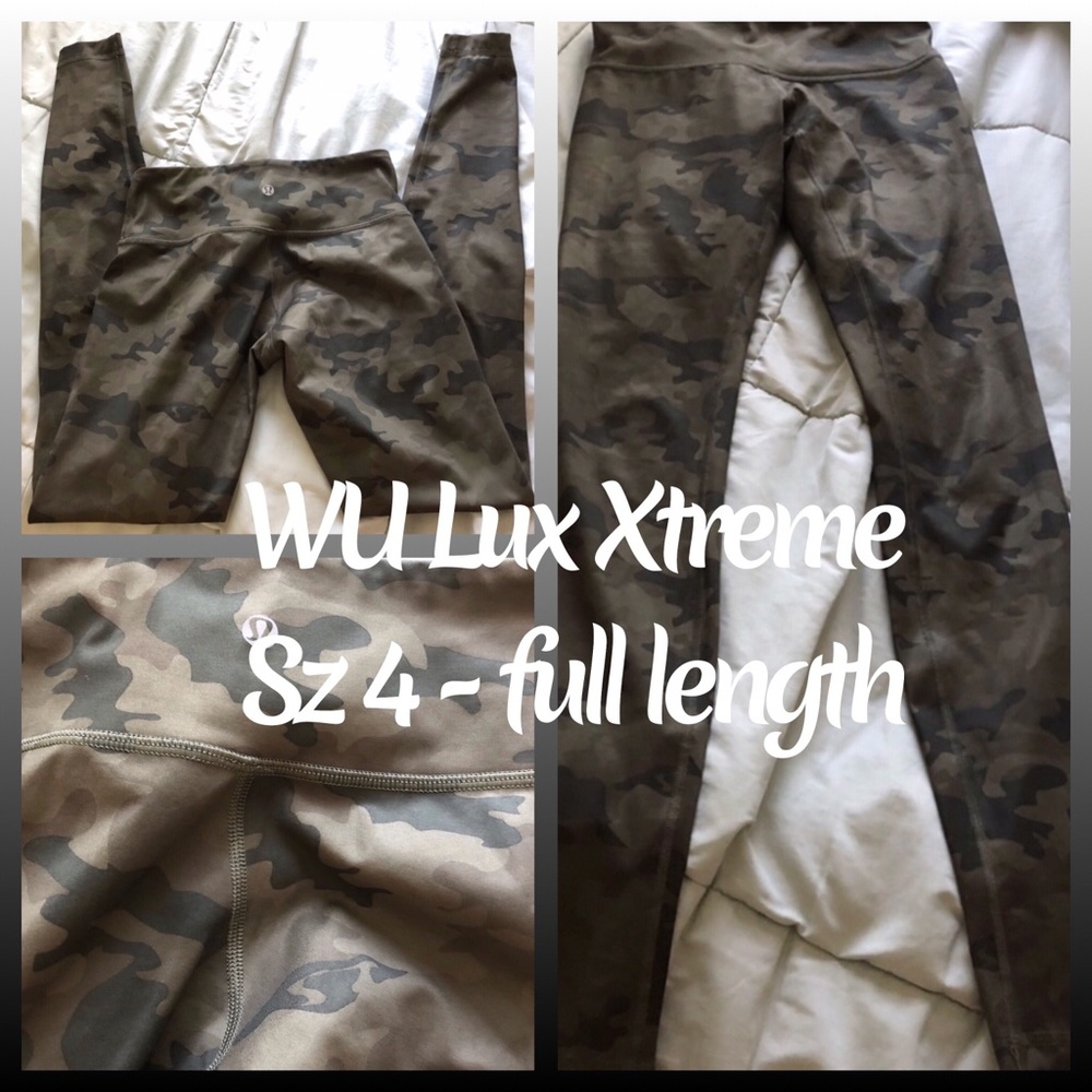 Lululemon Leggings Camo Full Lux 4